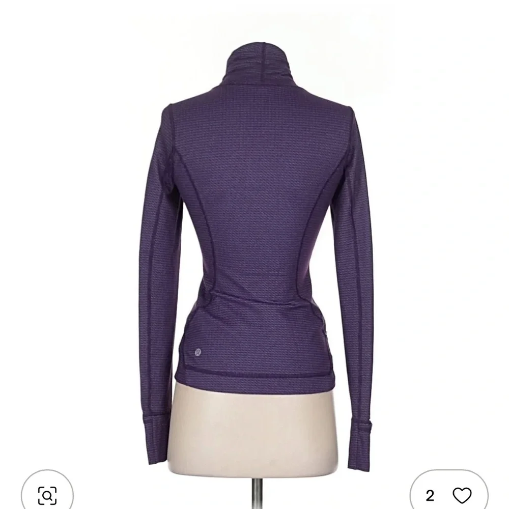 Lululemon Athletica Deep Purple Jacket - Picture 2 of 6